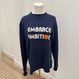 Tory Burch Sport embrace ambition sweatshirt‎ size Small Petite